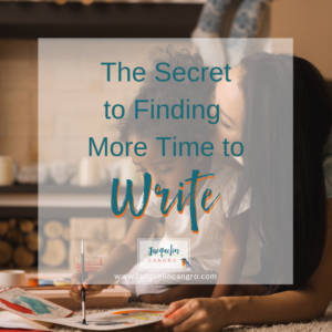 Find More Time to Write